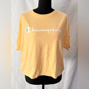 Champion Large T Shirt in Yellow